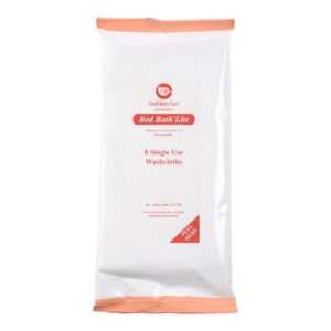 Bed Bath Cloth Confident Care 19x19cm 8