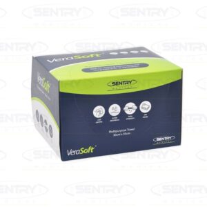 Verasoft Wipes 35cm x 30cm box/100