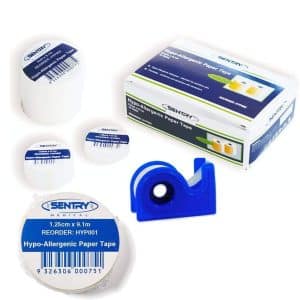 Tape Sentry Hypoallergenic 25mmx9m 12