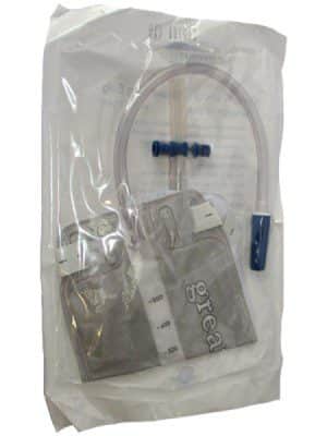 Leg Bag Inhealth 500ml st 7cm T-Tap ea