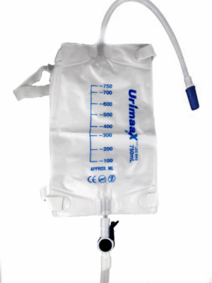 Leg Bag Urimaax 750ml st 30cm ea
