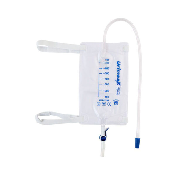 Leg Bag Urimaax 750ml St Flip Eze 50cm each