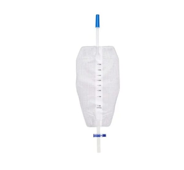 Unoquip Leg Bag 750ml NS 10cm T-Tap  each