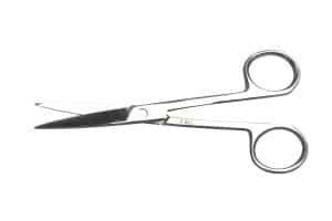 Scissor BL/BL Straight 13cm ea