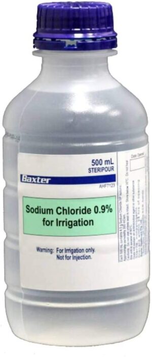 Sodium Chloride 0.9% for Irrigation 500ml