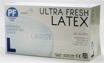 Gloves Latex Powder Free Lge 100