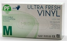 Gloves Vinyl Powder Free BLUE Med 100