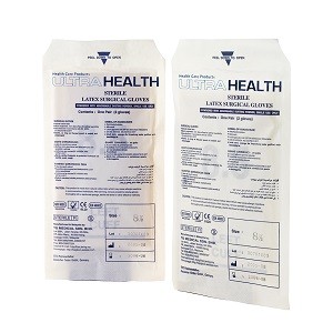 Gloves Latex Sterile P/F size 7 Med pair