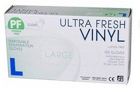 Vinyl Gloves P/F - Large 100's