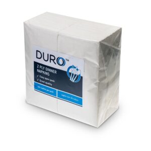 Napkin Caprice Dinner 2Ply White 1000