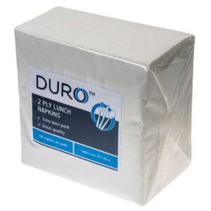 Napkin Duro Lunch 2ply 300mmx300mm 2000