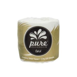 Toilet Tissue Luxury Pure Gold 3 ply 225
