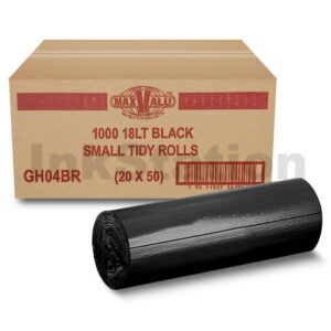 Bin Liner 18Lt HD Black 1000