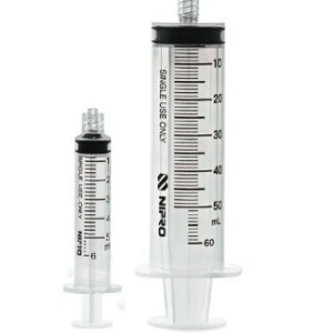 Syringe 30ml Luer Lock Nipro 100