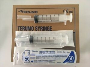 Syringe Terumo 60ml Cath Tip each