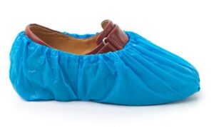 Overshoe Plastic Blue 100