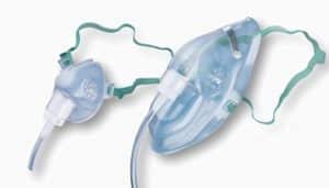 Mask Oxygen Adult Med Conc+2.1m tube ea