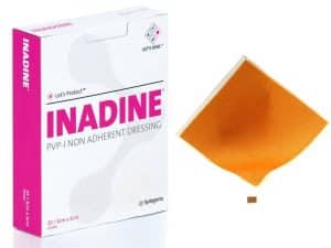 3M Inadine NADH Dressing 5cmx5cm each