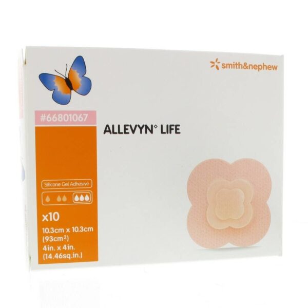 Allevyn Life 10.3cmx10.3cm each