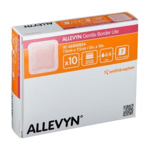 Allevyn Gentle Border 7.5cmx7.5cm each