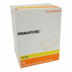 Primapore 6cmx8.3cm each