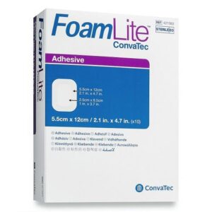 Convatec Foam Lite ADH 5.5cmx12cm 10