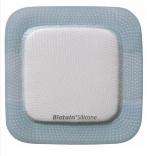 33444 Biatain Silicone Lite Adhesive Foam 7.5cm x 7.5cm ea