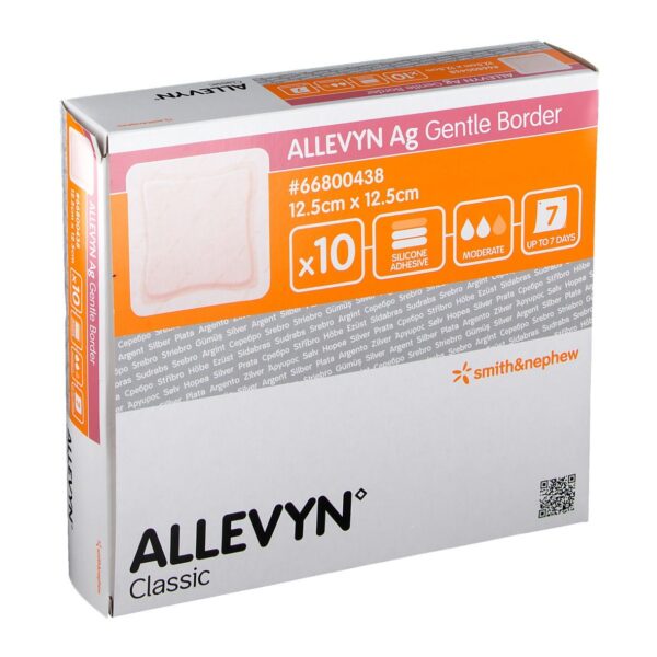 Allevyn Gentle Border 12.5cm x 12.5cm 10