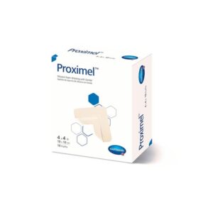 Proximel® Silicone Foam with border 10cm x 10cm ea