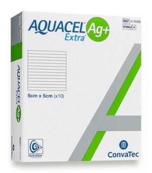Aquacel AG+ Extra 5cmx5cm each