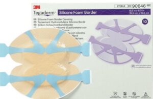 3M Tegaderm Silic Foam Border Heel 16.5x16.5cm 5