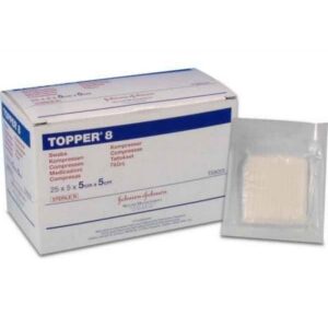Gauze Square Sterile 5cmx5cm 5pk