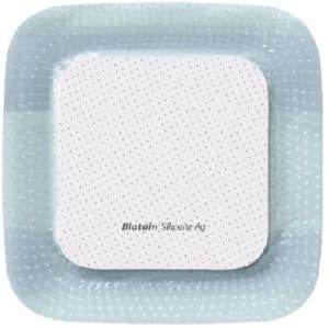 Biatain Silicone Ag Adhesive Foam 10 x 10cm each