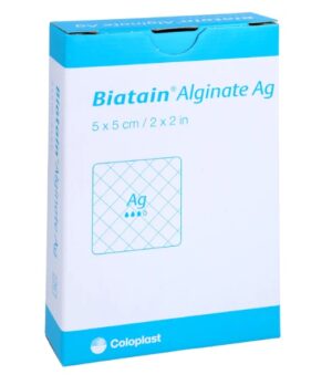 Biatain Alginate Ag 5 x 5cm each