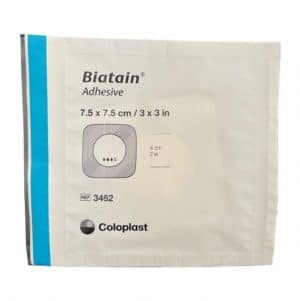 Biatain Foam Adhesive 7.5cm x 7.5cm each