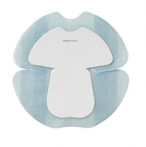 33406 Biatain Silicone Adh Foam Heel 18cm x 18cm ea