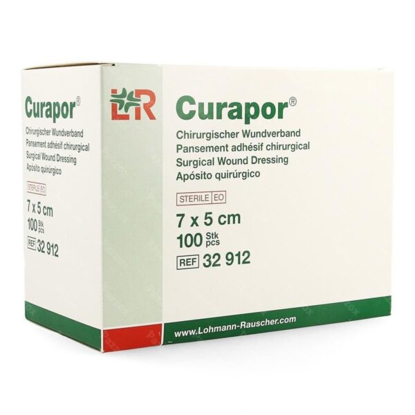 Curapor Surgical Island dressing 7cm x 5cm each