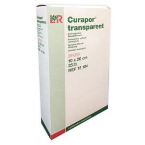 Curapor Transparent Film Island Dressing 10cmx25cm each