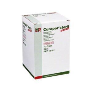 Curapor Transparent Film Island Dressing 7cmx5cm each
