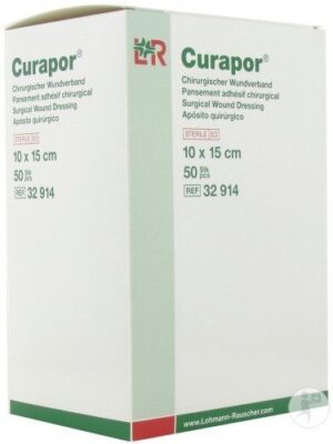 Curapor Surgical Island dressing 10cmx15cm each