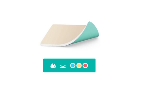 Sorbact Foam Dressing Size 10cm x 10cm each