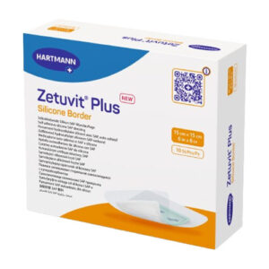 Zetuvit Plus Silicone 15x15cm 10