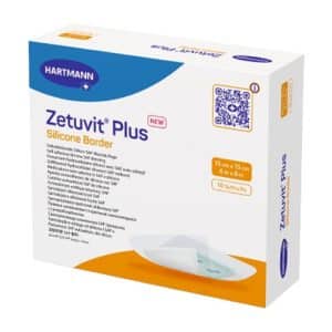 Zetuvit Plus Silicone 15x15cm 10