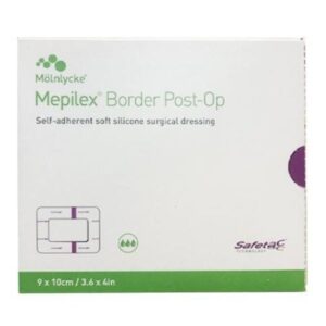 Mepilex Border Post-Op 9cm x10cm each