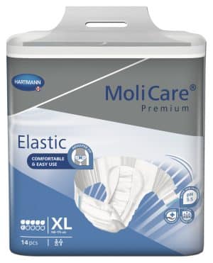 MoliCare Premium Elastic X-Large 6 drops pack/14