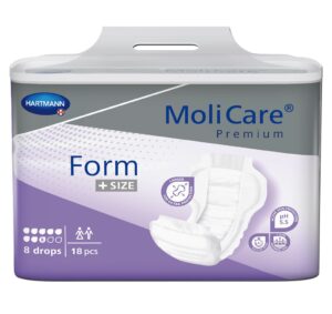 MoliCare Premium Form +Size 8 drops pack/18