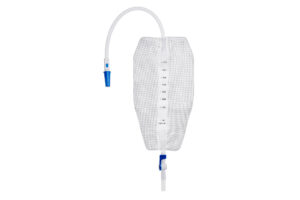 UNOQUIP Leg Bag  Sterile, 750ml, 9cm tube, Lever tap-tap, Soft back