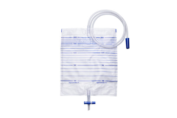 UNOQUIP  Q3 Drainage Bag, non-sterile, 2 litre, 110cm tube