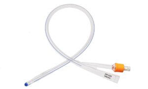 UNOQUIP Foley Catheter 100% Silicone 2-Way CH16/10ML 10X200