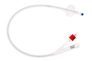 UNOQUIP Foley Catheter 100% Silicone 2-Way CH18/10ML 10X200